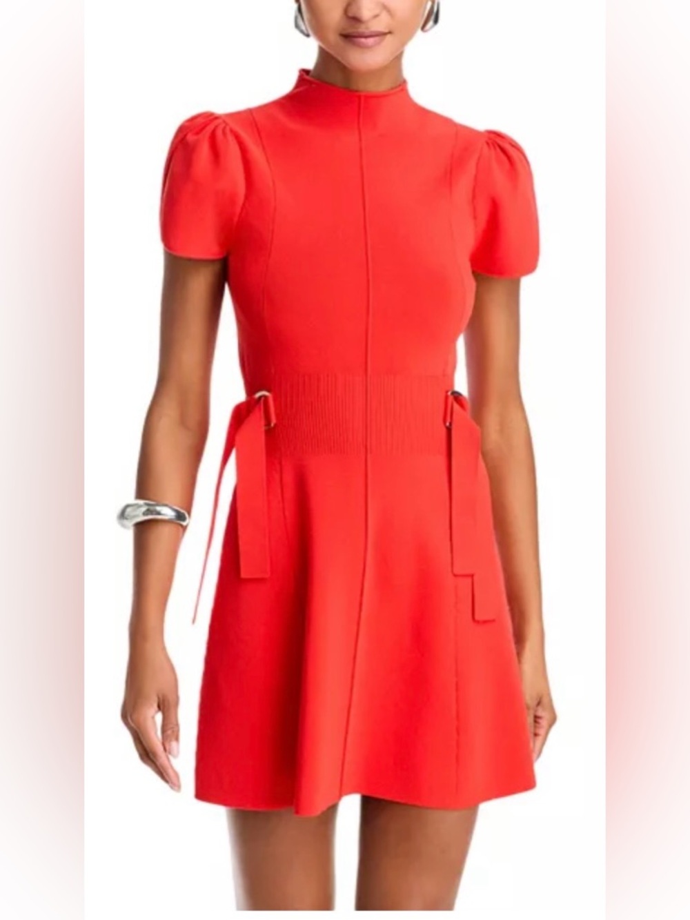 *Flawed 3.1 Phillip Lim RTR Compact Rib Tulip Mini Dress - Picture 3 of 14
